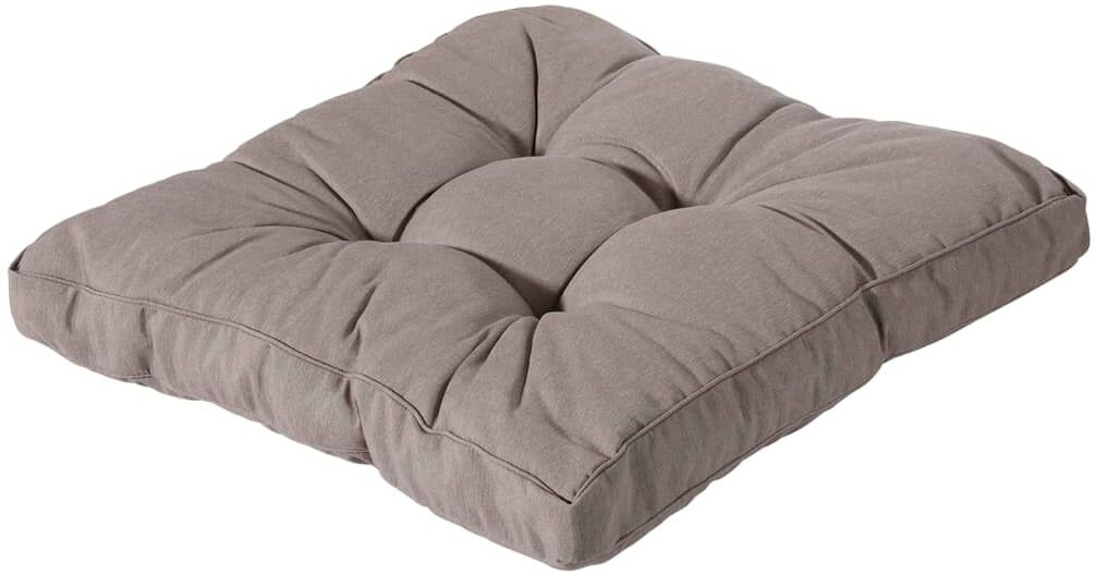 Madison madrassædehynde Panama 47x47 cm gråbrun FLORB222 Madison madrassædehynde Panama 47x47 cm gråbrun FLORB222