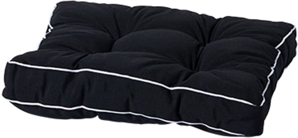 Madison madrassædehynde Panama 47x47 cm sort FLORB223 Madison madrassædehynde Panama 47x47 cm sort FLORB223