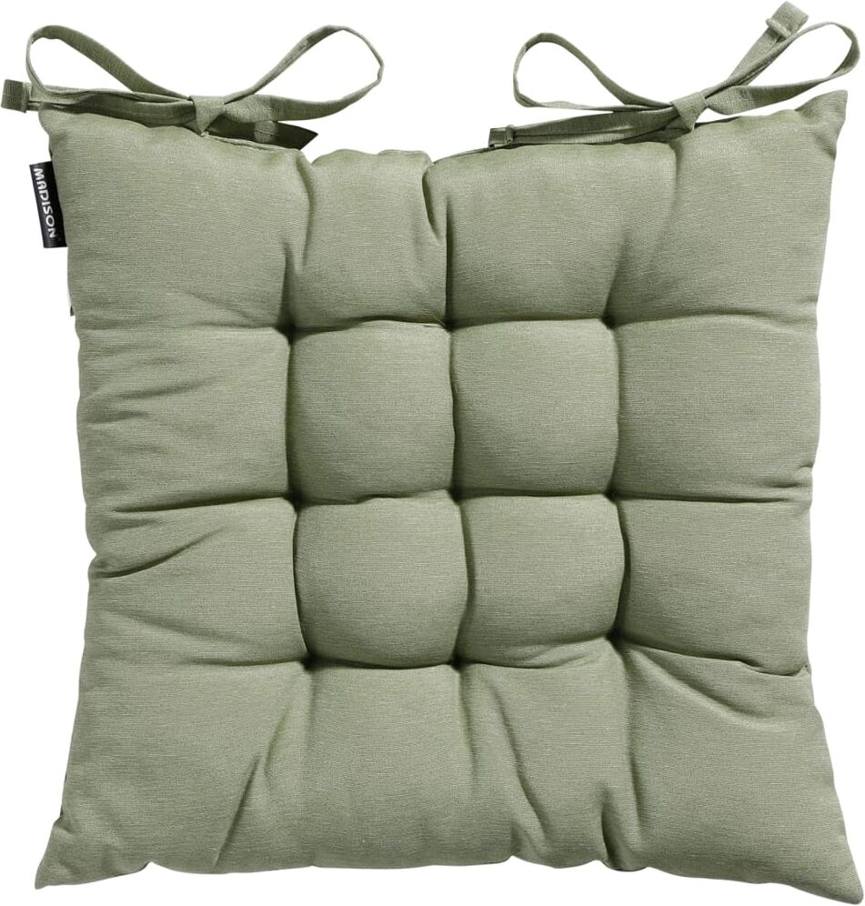 Madison sædehynde Panama 46 x 46 cm salviegrøn Madison sædehynde Panama 46 x 46 cm salviegrøn