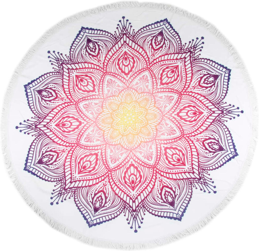 HIP strandhåndklæde 2069-H Mirazo rundt 160 cm flerfarvet HIP strandhåndklæde 2069-H Mirazo rundt 160 cm flerfarvet