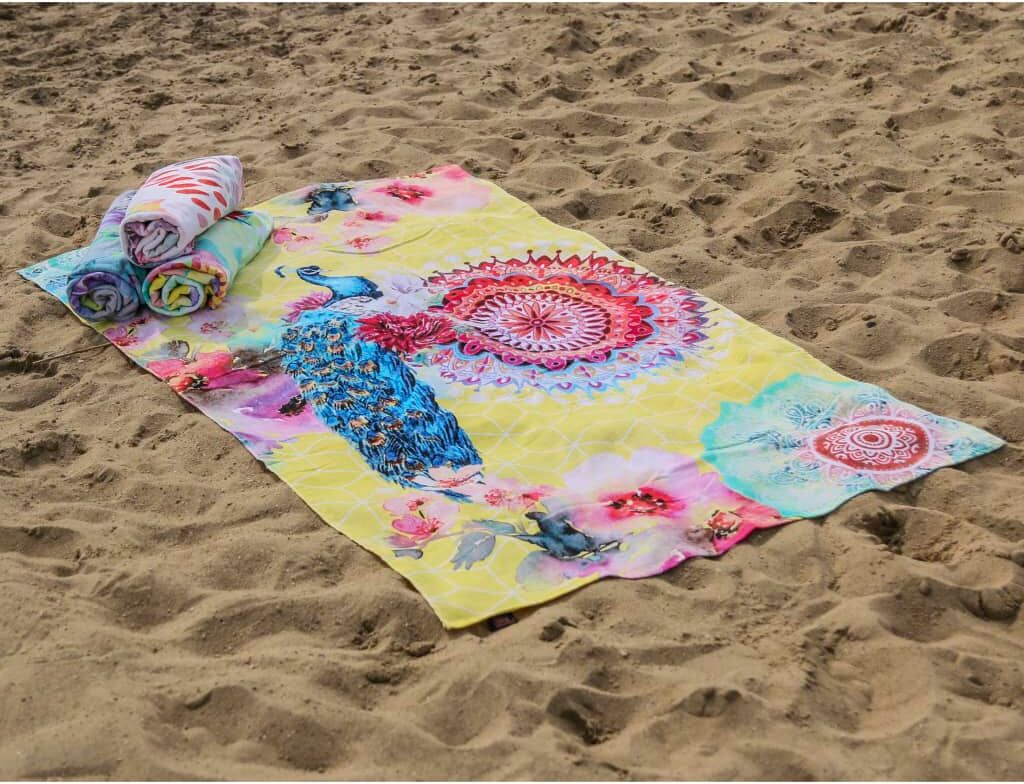 HIP strandhåndklæde 5584-H Yelpea 100 x 180 cm gul HIP strandhåndklæde 5584-H Yelpea 100 x 180 cm gul