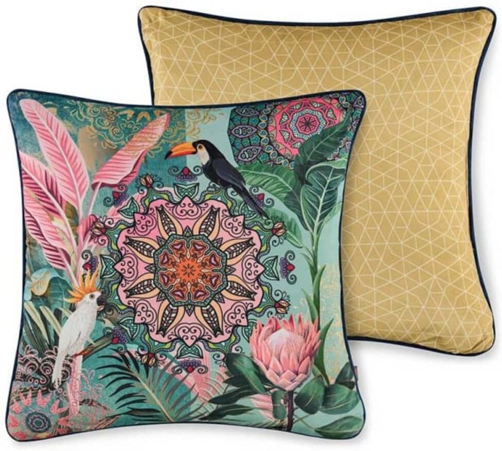 HIP pyntepude SOFIYA 48 x 48 cm dobbelt-fløjl HIP pyntepude SOFIYA 48 x 48 cm dobbelt-fløjl