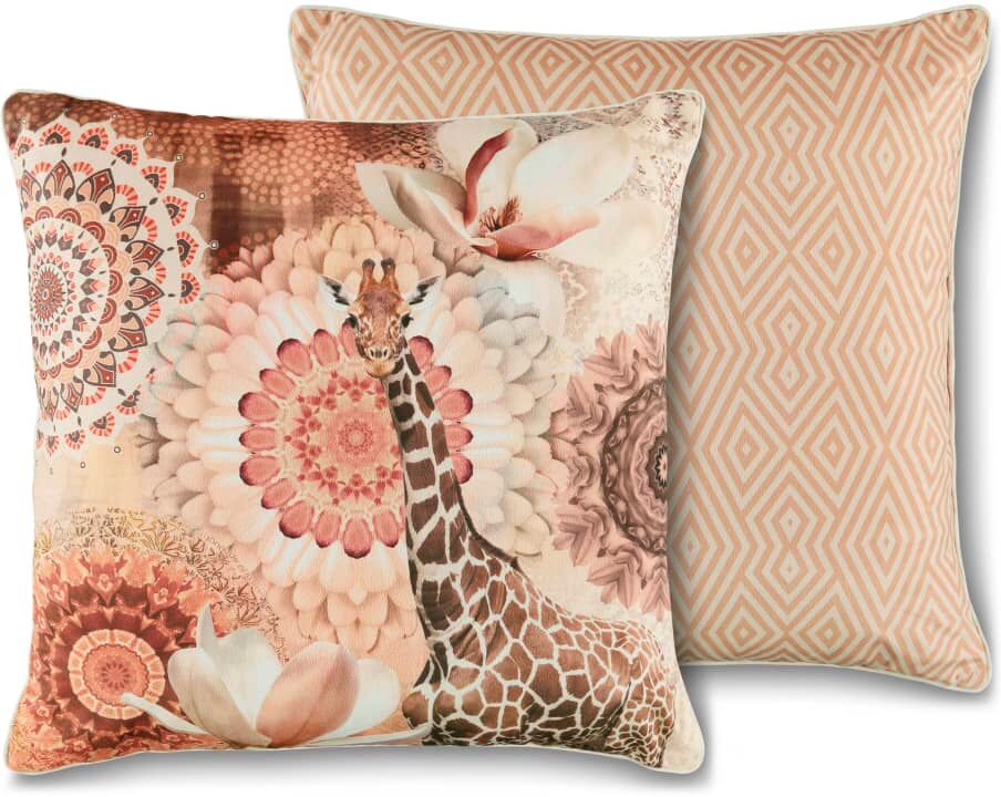 HIP pyntepude RIVKAH 48x48 cm kobberbrun HIP pyntepude RIVKAH 48x48 cm kobberbrun