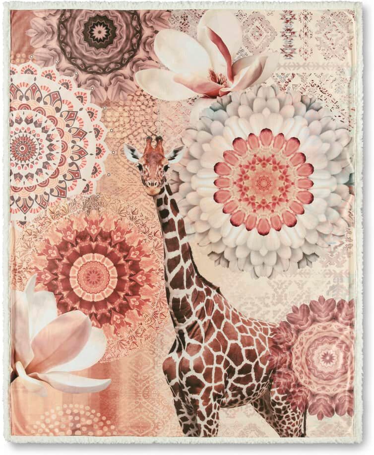 HIP plaid RIVKAH 130x160 cm kobberbrun HIP plaid RIVKAH 130x160 cm kobberbrun