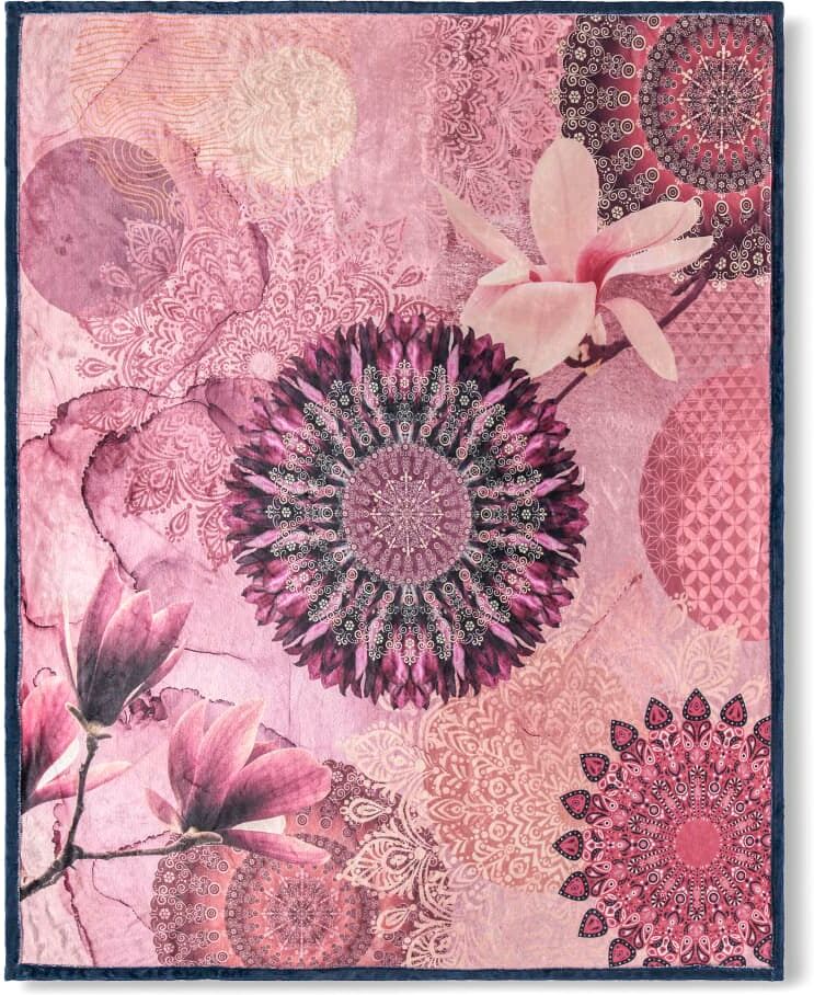 HIP plaid ZINZI 130x160 cm flerfarvet HIP plaid ZINZI 130x160 cm flerfarvet