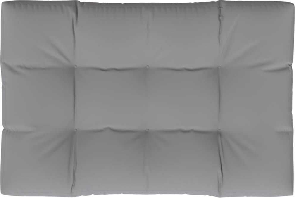 vidaXL sædehynde polstret grå 120 x 80 x 10 cm vidaXL sædehynde polstret grå 120 x 80 x 10 cm