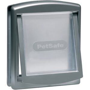 PetSafe 2-vejskæledyrsdør 757 mellem 26,7 x 22,8 cm sølv 5022