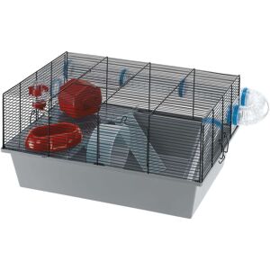 Ferplast hamsterbur Milos Large 58x38x30,5 cm grå