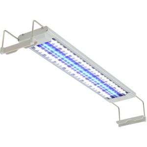 vidaXL LED-akvarielampe 50 - 60 cm aluminium IP67