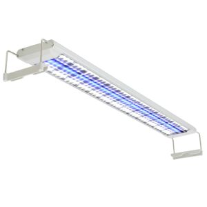 vidaXL LED-akvarielampe 80-90 cm aluminium IP67