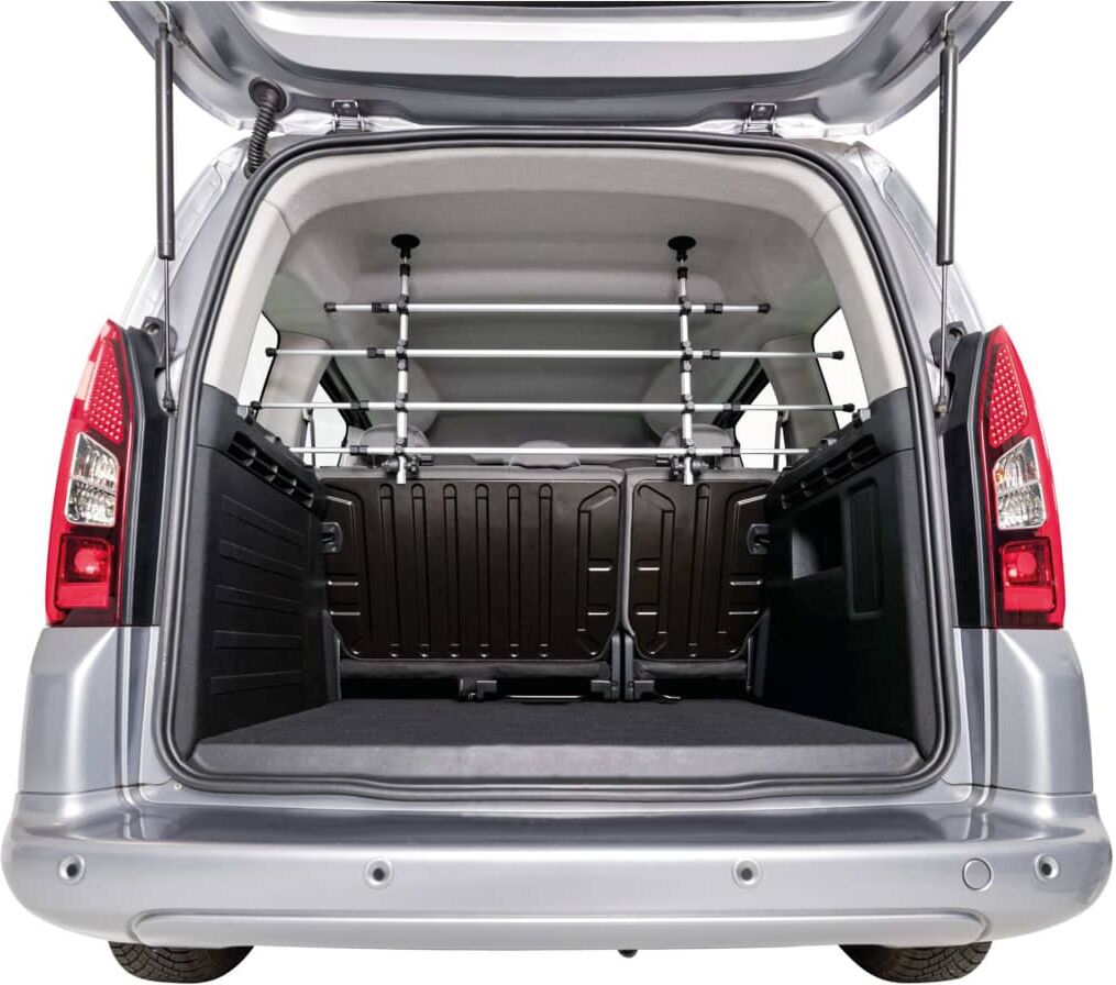 TRIXIE hundegitter til bil 105-172 cm aluminium sølv og sort TRIXIE hundegitter til bil 105-172 cm aluminium sølv og sort