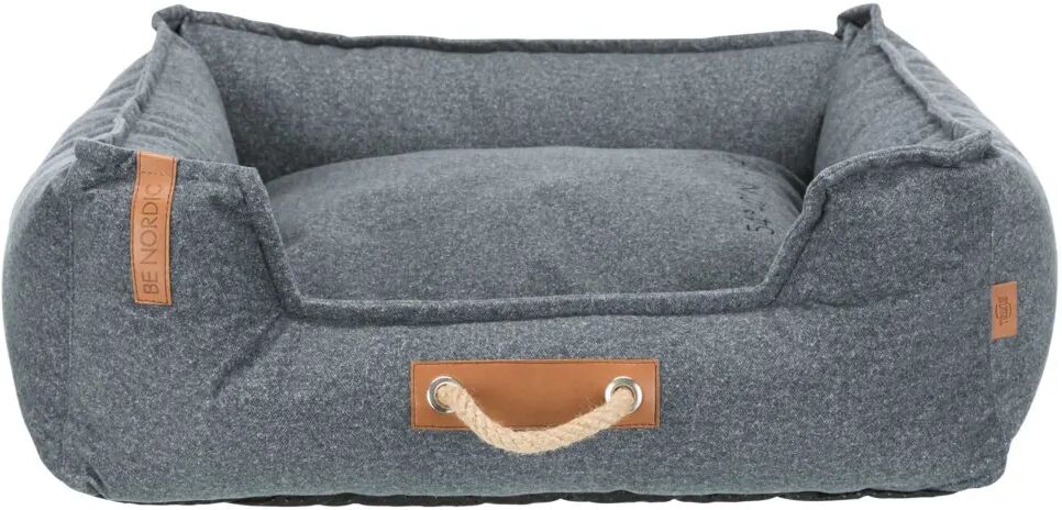 TRIXIE hundeseng BE NORDIC Föhr Soft 60x50 cm grå TRIXIE hundeseng BE NORDIC Föhr Soft 60x50 cm grå