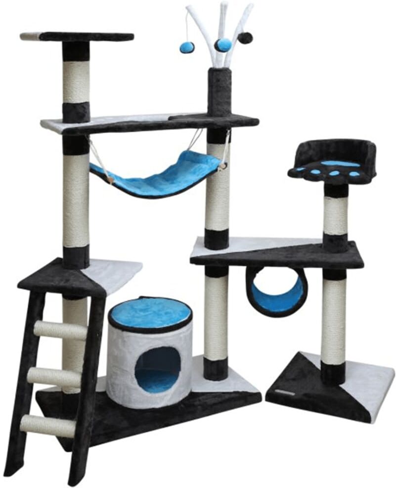 Kerbl kradsetræ Creativ 150 cm blå 81505 Kerbl kradsetræ Creativ 150 cm blå 81505