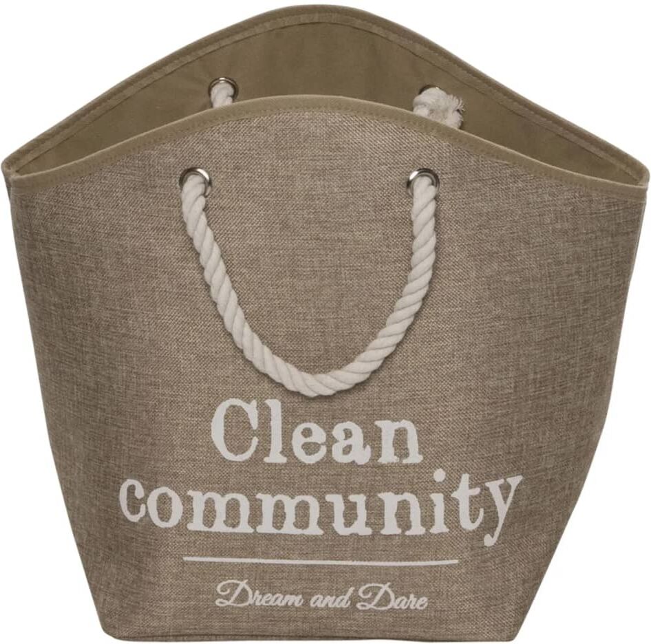 D&D kæledyrshule vasketøjsposedesign beige D&D kæledyrshule vasketøjsposedesign beige