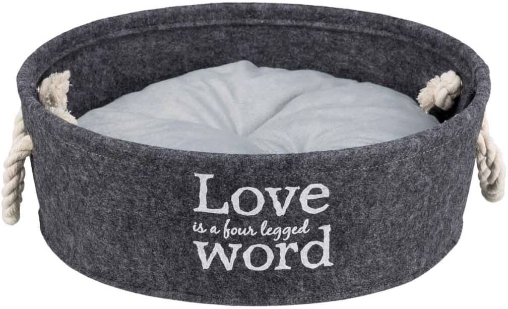 TRIXIE hundeseng Lian grå 45,5 cm 38396 TRIXIE hundeseng Lian grå 45,5 cm 38396