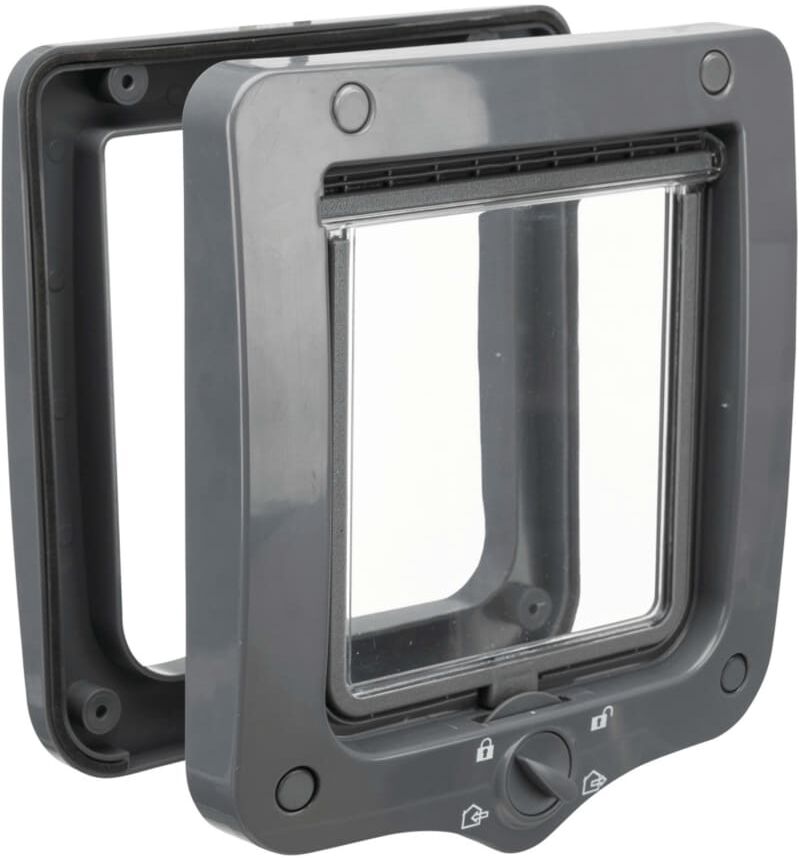 TRIXIE 4-vejs kattelem grå TRIXIE 4-vejs kattelem grå