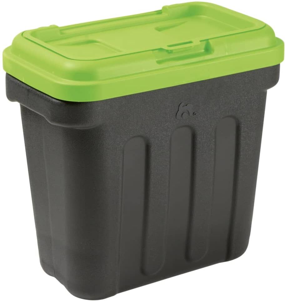 MAELSON beholder til dyrefoder 7,5 kg sort og grøn MAELSON beholder til dyrefoder 7,5 kg sort og grøn