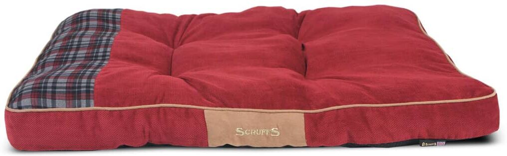 Scruffs kæledyrsmadras Highland rød Scruffs kæledyrsmadras Highland rød