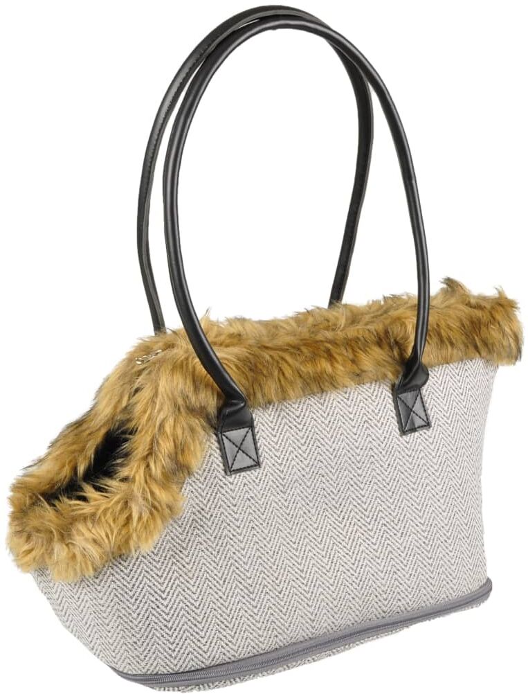 Flamingo bæretaske til kæledyr Estelle 52 x 25 x 26 cm grå Flamingo bæretaske til kæledyr Estelle 52 x 25 x 26 cm grå