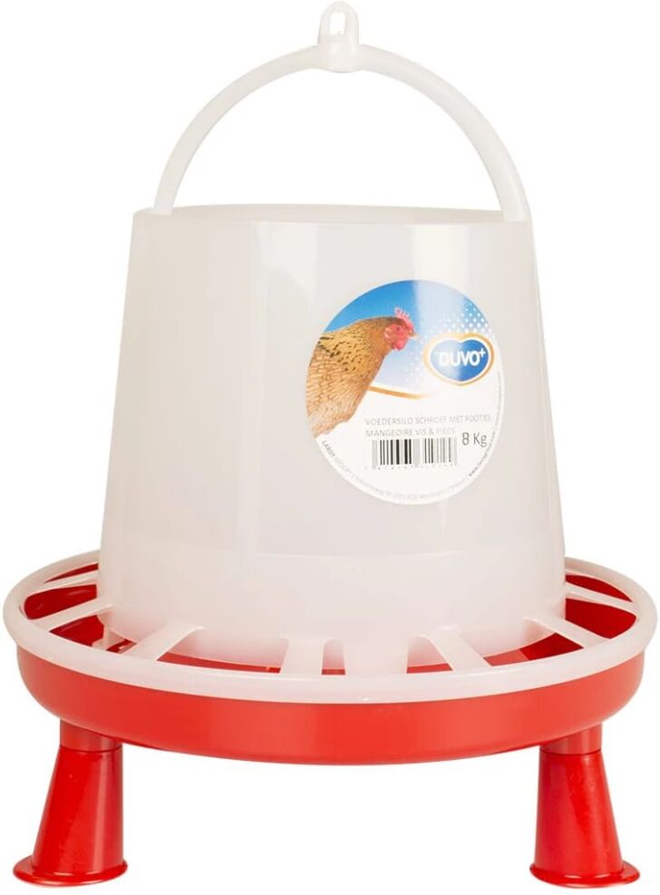 Duvo+ foderautomat til fjerkræ 8 kg/10 l med fødder Duvo+ foderautomat til fjerkræ 8 kg/10 l med fødder
