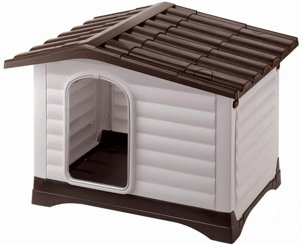 Ferplast hundehus Villa 90 grå 88 x 72 x 65 cm 87255099 Ferplast hundehus Villa 90 grå 88 x 72 x 65 cm 87255099