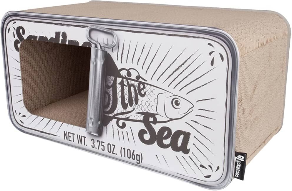 DISTRICT70 kradsetræ/-hule til katte SARDINE hvid DISTRICT70 kradsetræ/-hule til katte SARDINE hvid