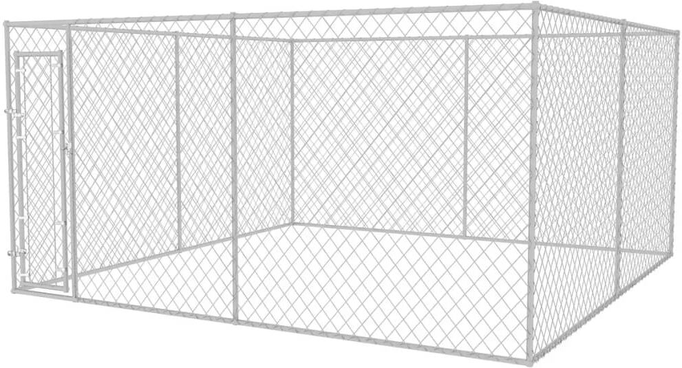 vidaXL udendørs hundeløbegård 4 x 4 x 2 m vidaXL udendørs hundeløbegård 4 x 4 x 2 m