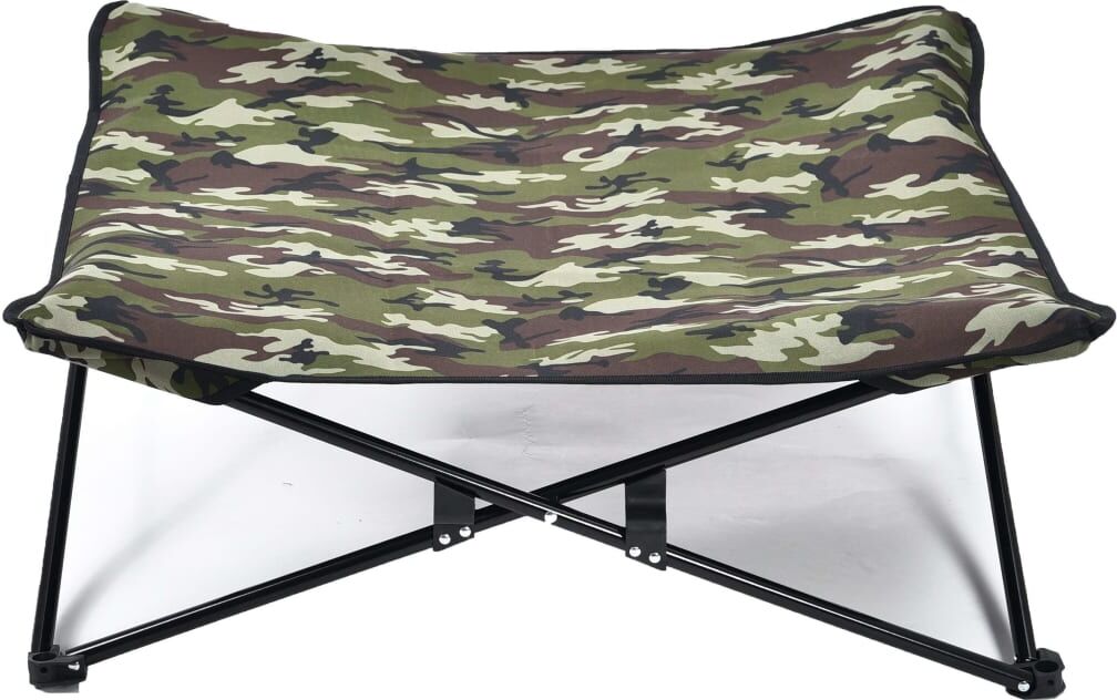 @Pet hundeseng militærprint grøn @Pet hundeseng militærprint grøn