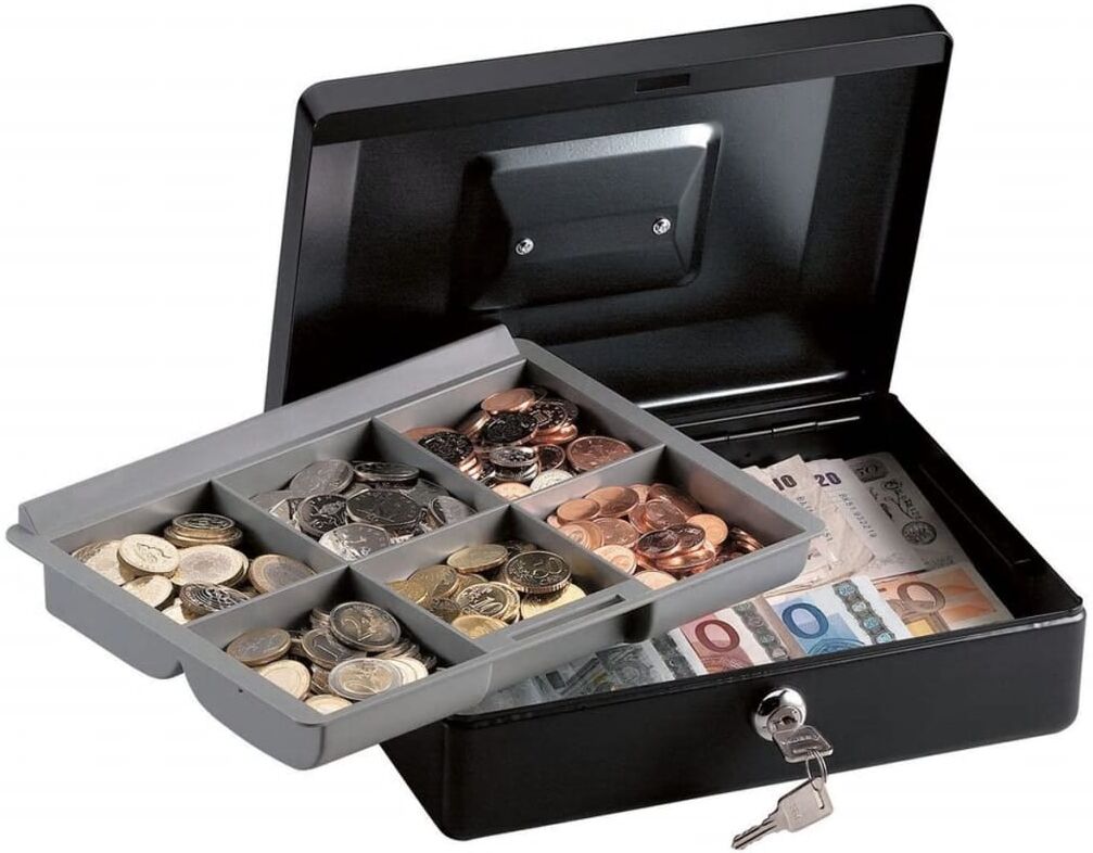 Master Lock CB-10ML lille pengekasse m. bakke Master Lock CB-10ML lille pengekasse m. bakke