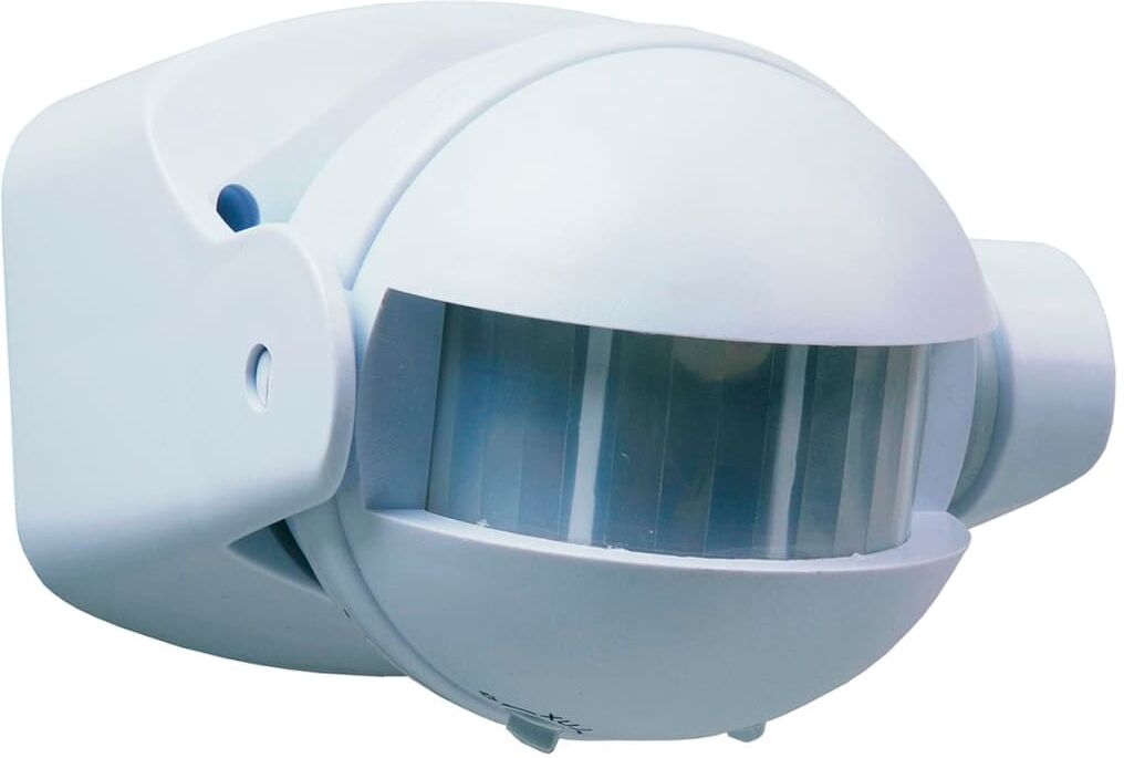 Smartwares bevægelsessensor 180° 12 m hvid ES34 Smartwares bevægelsessensor 180° 12 m hvid ES34