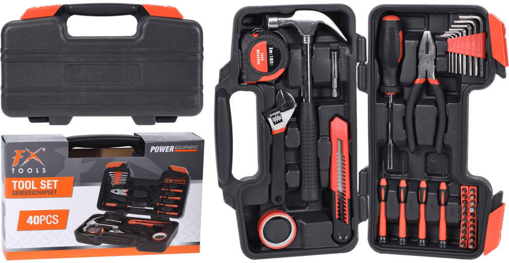 FX-Tools værktøjssæt 40 dele FX-Tools værktøjssæt 40 dele