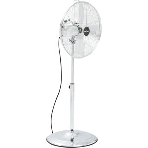 vidaXL gulvventilator 40 cm 3 hastigheder krom