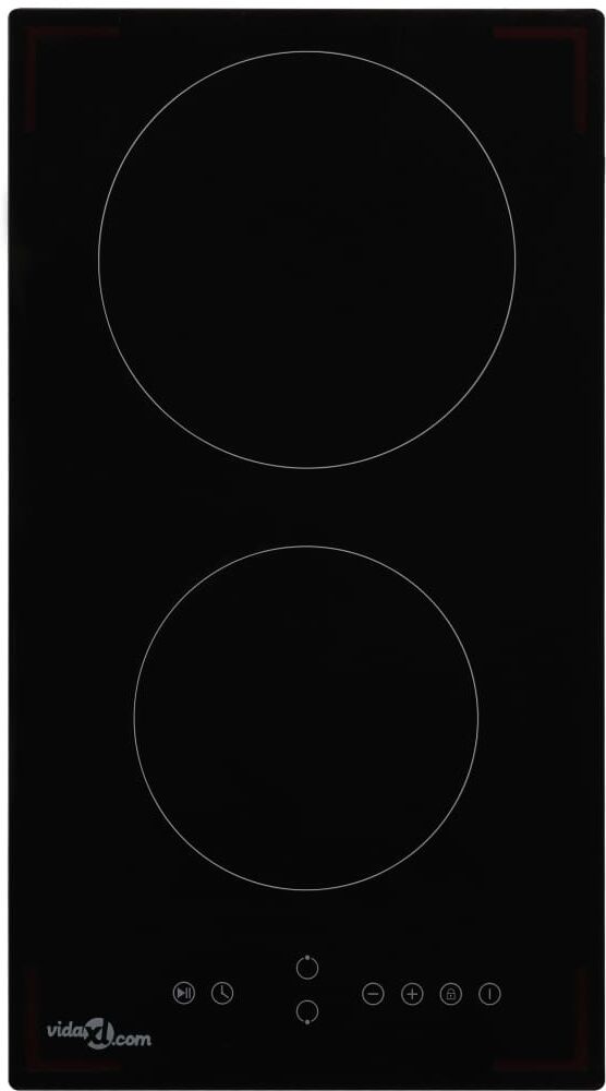 vidaXL keramisk kogeplade med 2 varmezoner touch-panel 3000 W vidaXL keramisk kogeplade med 2 varmezoner touch-panel 3000 W