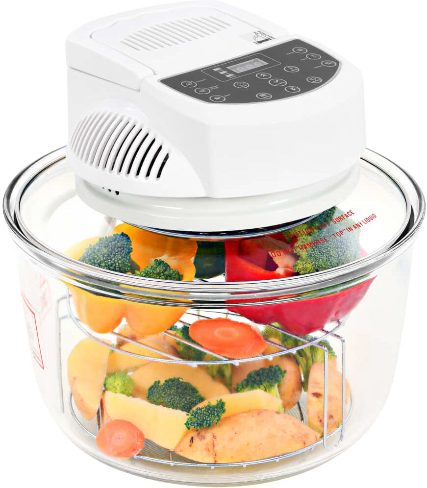 vidaXL halogen konvektionsovn udbygningsring digital timer 1400 W 17 l vidaXL halogen konvektionsovn udbygningsring digital timer 1400 W 17 l