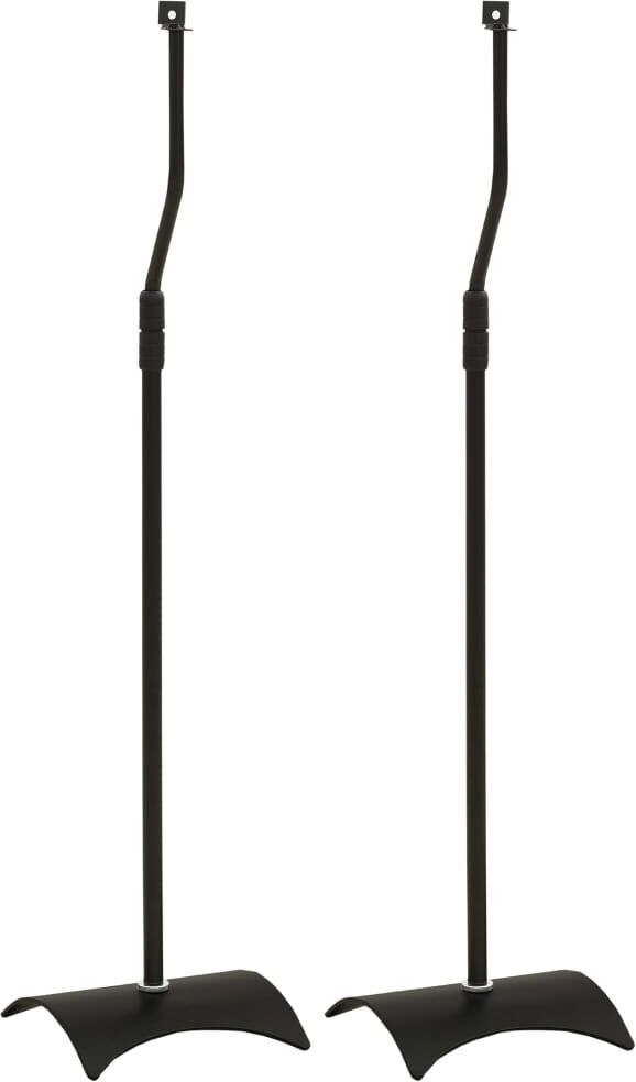 vidaXL universelt højttalerstativ 2 stk. sort vidaXL universelt højttalerstativ 2 stk. sort