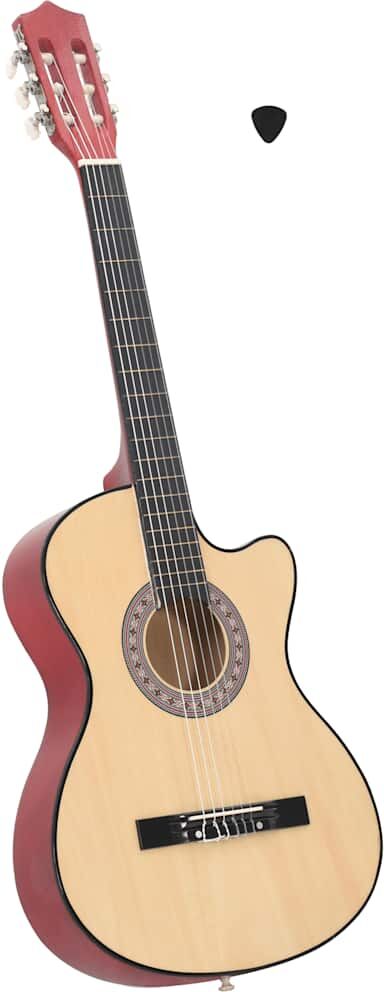 vidaXL akustisk western-guitar med 6 strenge 38 vidaXL akustisk western-guitar med 6 strenge 38