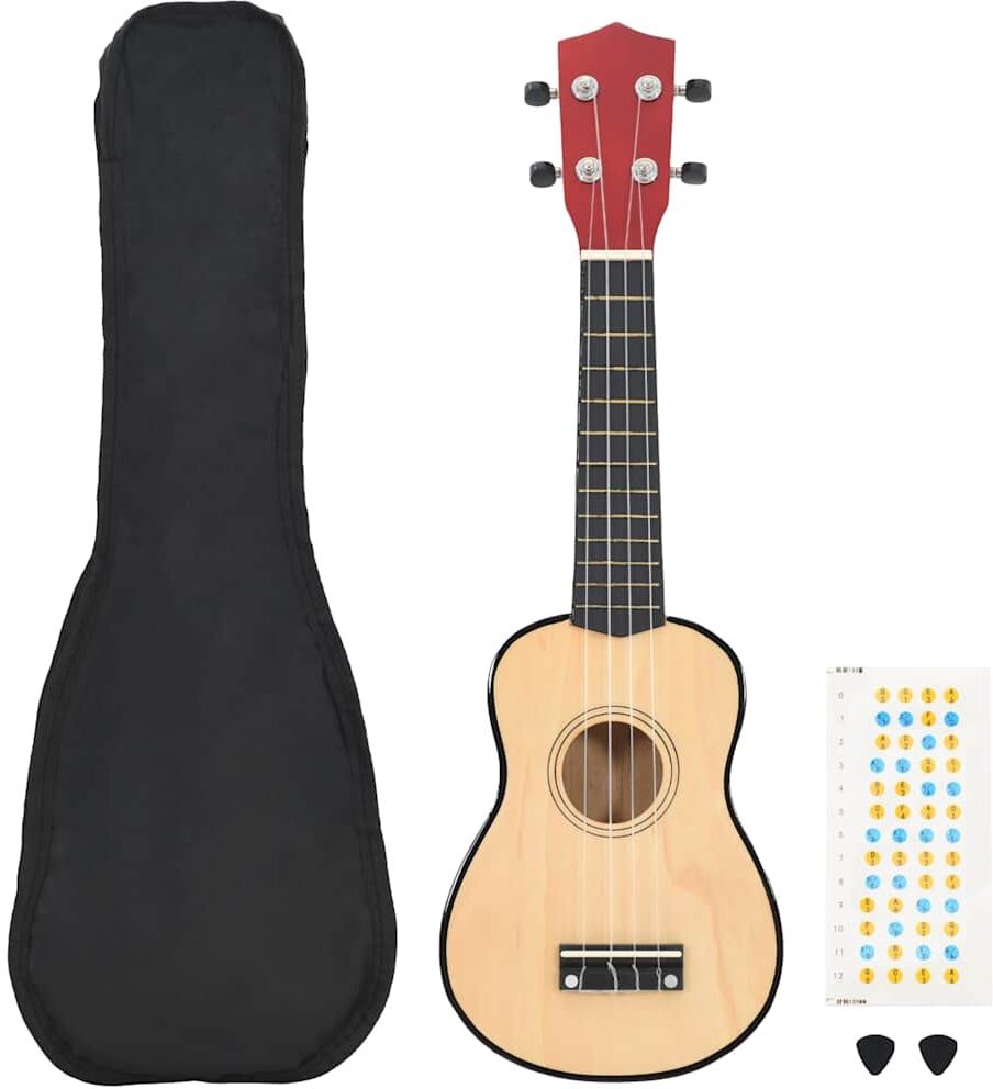 vidaXL ukulelesæt med taske til børn 23 vidaXL ukulelesæt med taske til børn 23