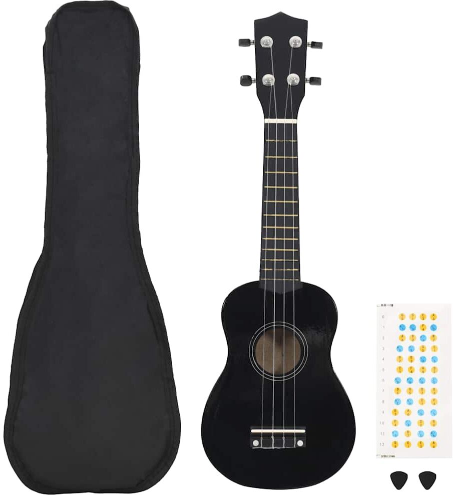 vidaXL ukulelesæt med taske til børn 23 vidaXL ukulelesæt med taske til børn 23