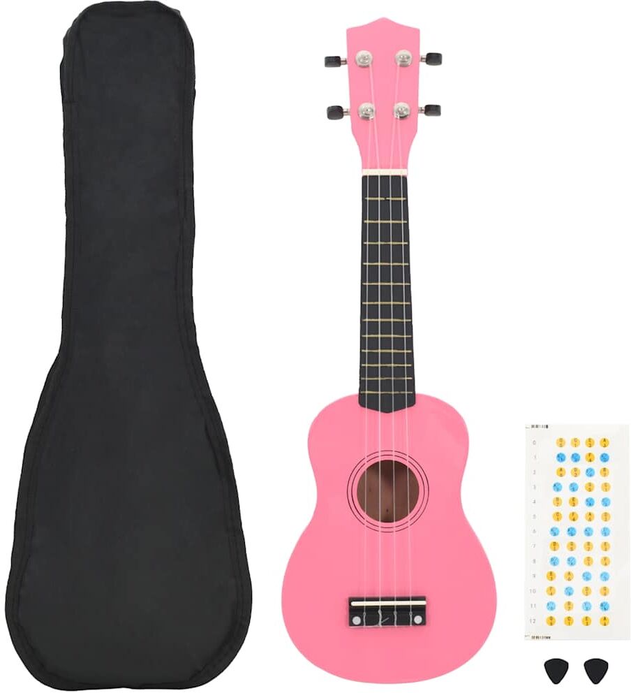 vidaXL ukulelesæt med taske til børn 23 vidaXL ukulelesæt med taske til børn 23