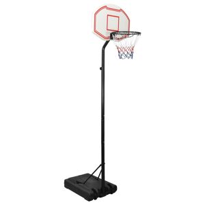 vidaXL basketballstativ 282-352 cm polyethylen hvid