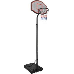 vidaXL basketballstativ 282-352 cm polyethylen sort