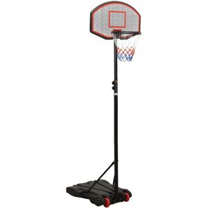 vidaXL basketballstativ 216-250 cm polyethylen sort