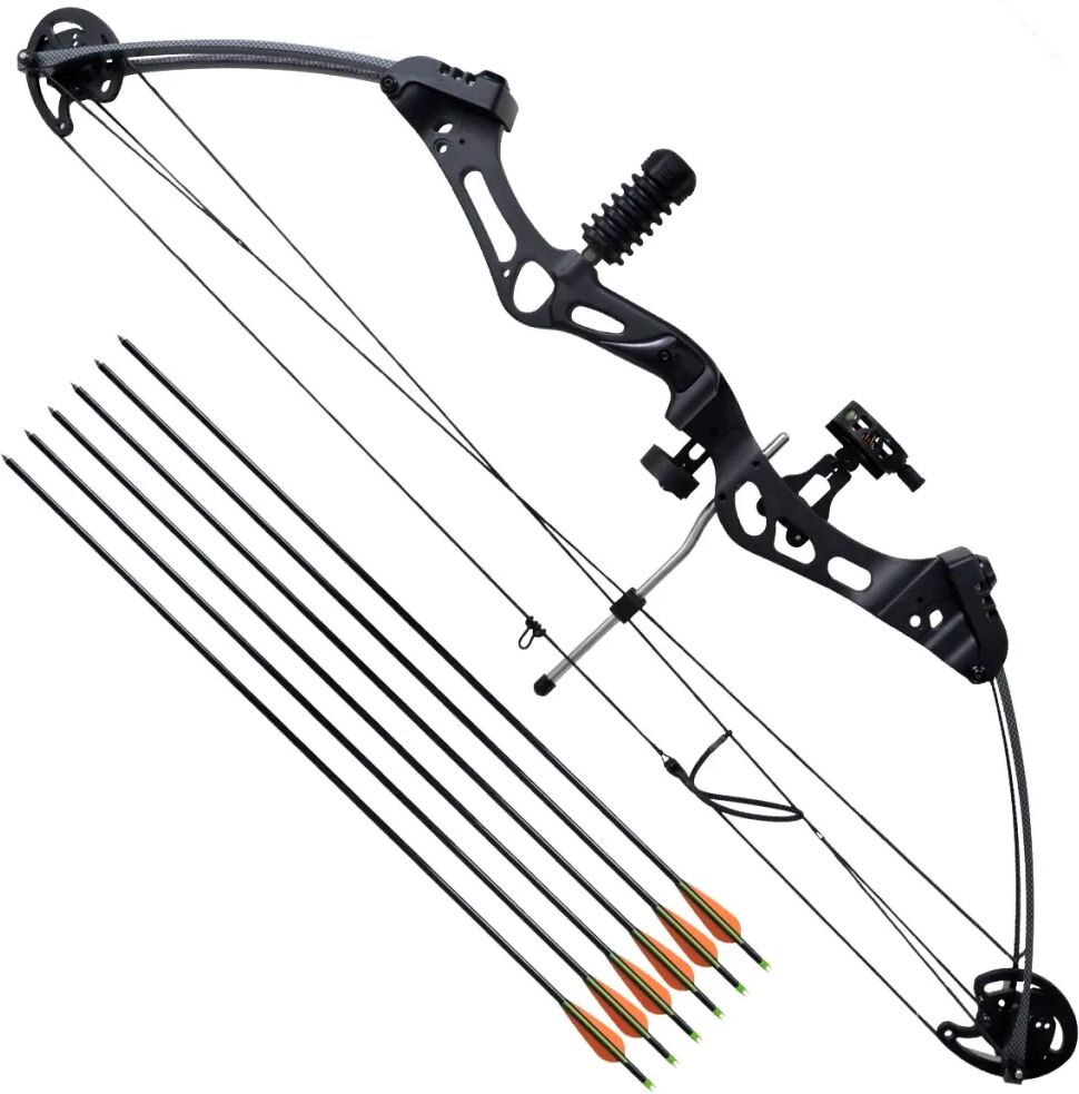 vidaXL compoundbue med tilbehør og pile af aluminium til voksne vidaXL compoundbue med tilbehør og pile af aluminium til voksne