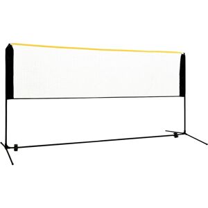 vidaXL justerbart badmintonnet 300x103x94-158 cm metal