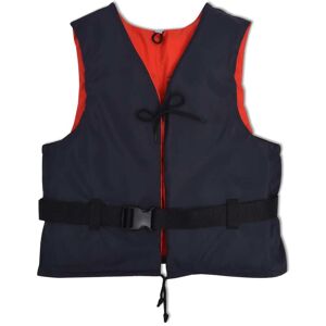 vidaXL flydevest 50 N 30-50 kg marineblå