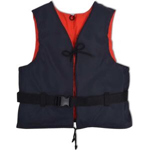 vidaXL flydevest 50 N 90+ kg marineblå