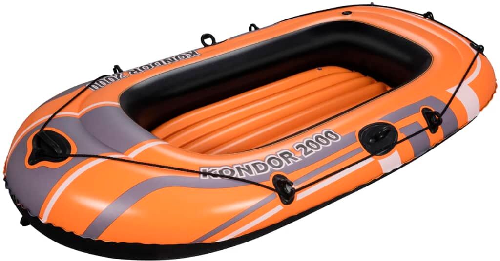 Bestway Kondor 2000 oppustelig gummibåd 61100 Bestway Kondor 2000 oppustelig gummibåd 61100