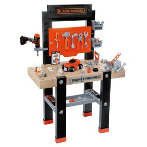 Smoby Bricolo arbejdsbænk BLACK+DECKER 79x39x103 cm 360701