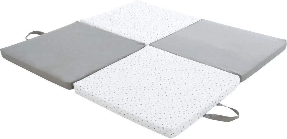 Candide 3-i-1 foldbar babylegemåtte grå og hvid Candide 3-i-1 foldbar babylegemåtte grå og hvid