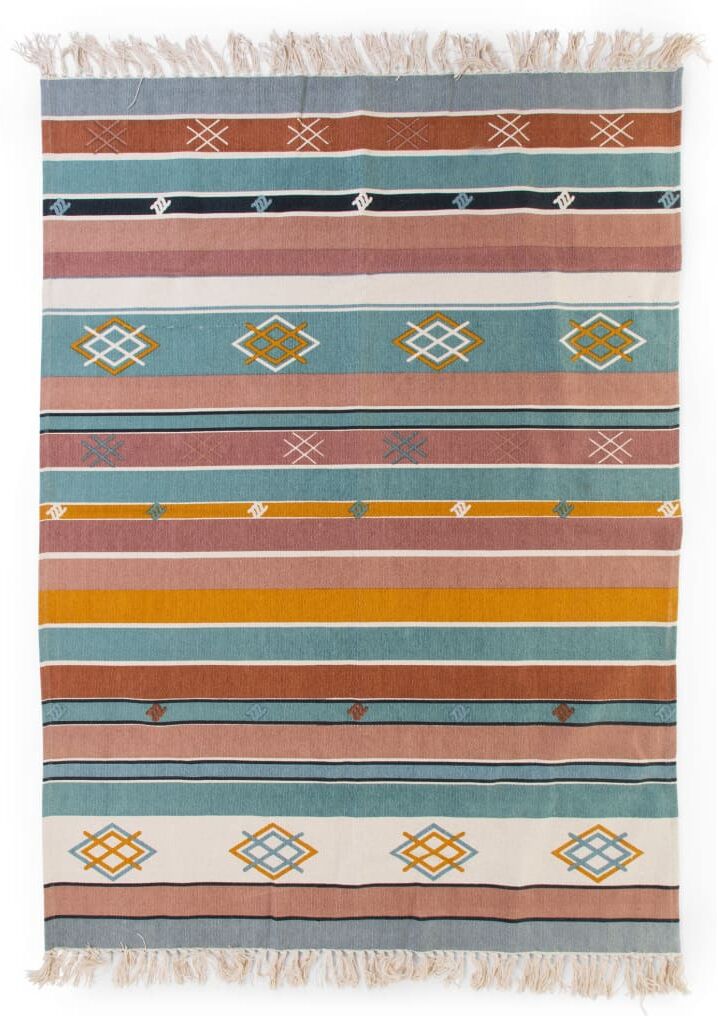 CHILDHOME gulvtæppe til børn 120 x 160 cm geometrisk design flerfarvet CHILDHOME gulvtæppe til børn 120 x 160 cm geometrisk design flerfarvet